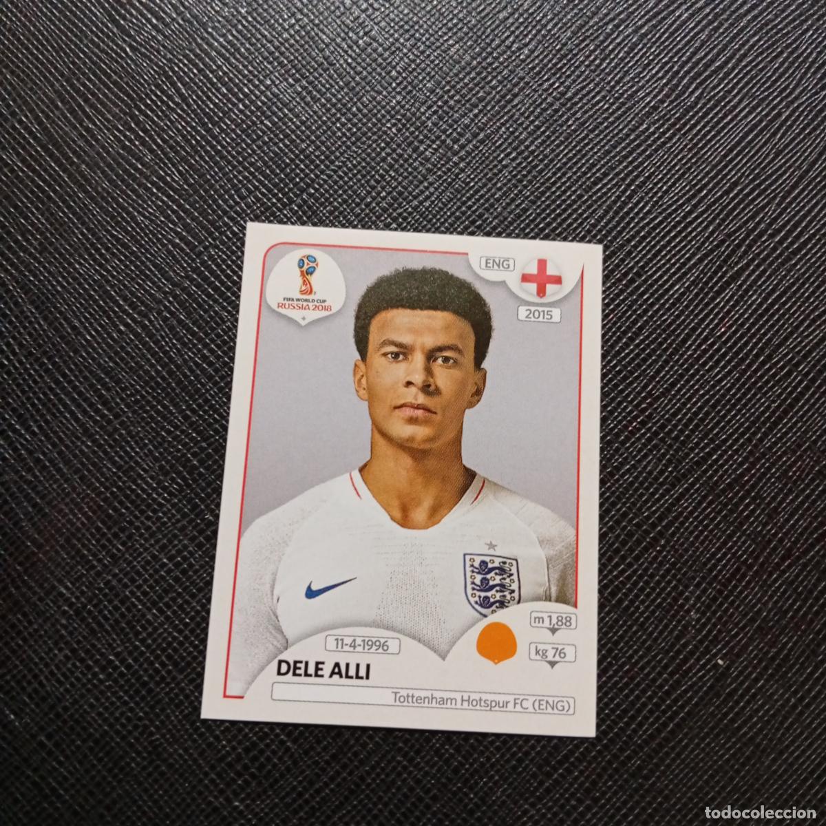 Cromos de Futebol: 584 DEL ALLI INGLATERRA PANINI MUNDIAL RUSIA 2018 CROMO FUTBOL 18 - SIN PEGAR - CJ2 ....