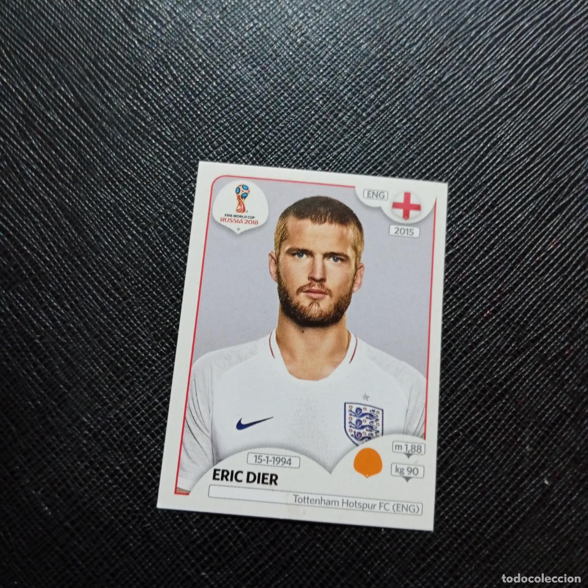 Cromos de f&uacute;tbol: 585 ERIC DIER INGLATERRA PANINI MUNDIAL RUSIA 2018 CROMO FUTBOL 18 - SIN PEGAR - CJ2