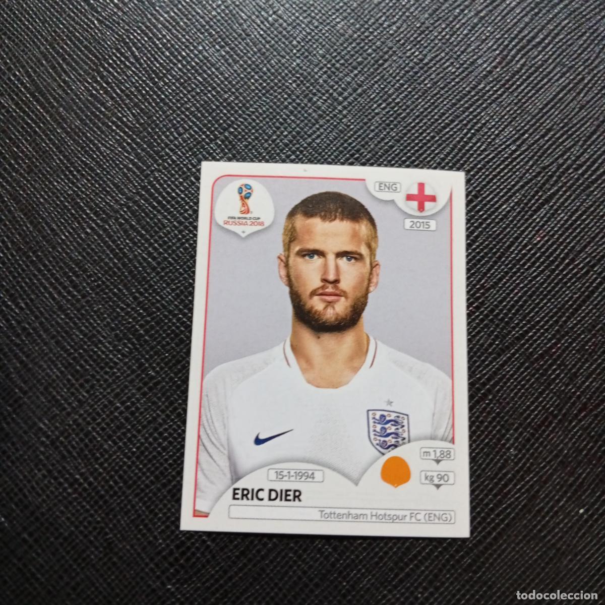 Cromos de f&uacute;tbol: 585 ERIC DIER INGLATERRA PANINI MUNDIAL RUSIA 2018 CROMO FUTBOL 18 - SIN PEGAR - CJ2 ..