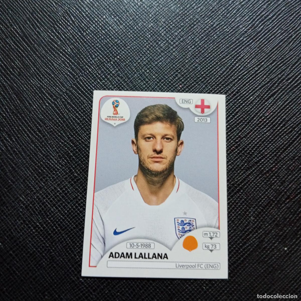 Cromos de f&uacute;tbol: 586 LALLANA NGLATERRA PANINI MUNDIAL RUSIA 2018 CROMO FUTBOL 18 - SIN PEGAR - CJ2