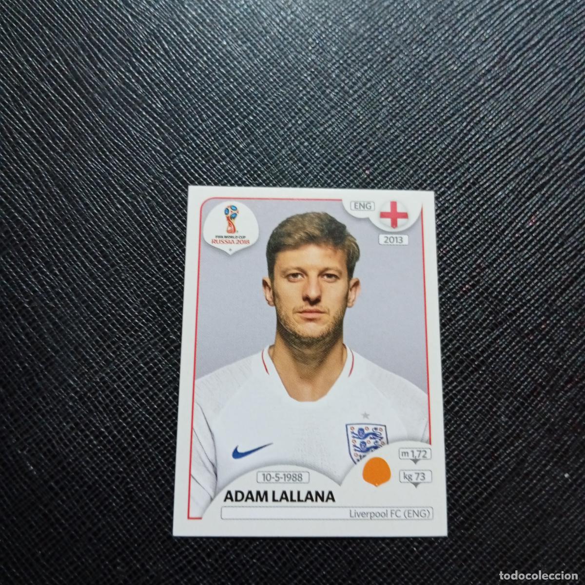 Cromos de f&uacute;tbol: 586 LALLANA NGLATERRA PANINI MUNDIAL RUSIA 2018 CROMO FUTBOL 18 - SIN PEGAR - CJ2