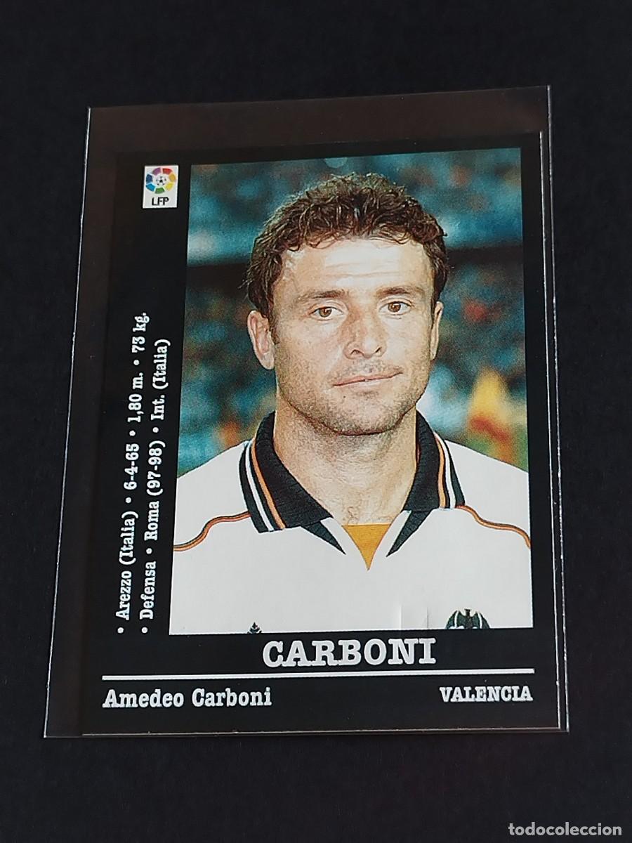 Cromos de f&uacute;tbol: CARBONI #41 VALENCIA CF - LA LIGA 2000 2001 - PANINI SPORTS 00 01 NUNCA PEGADO