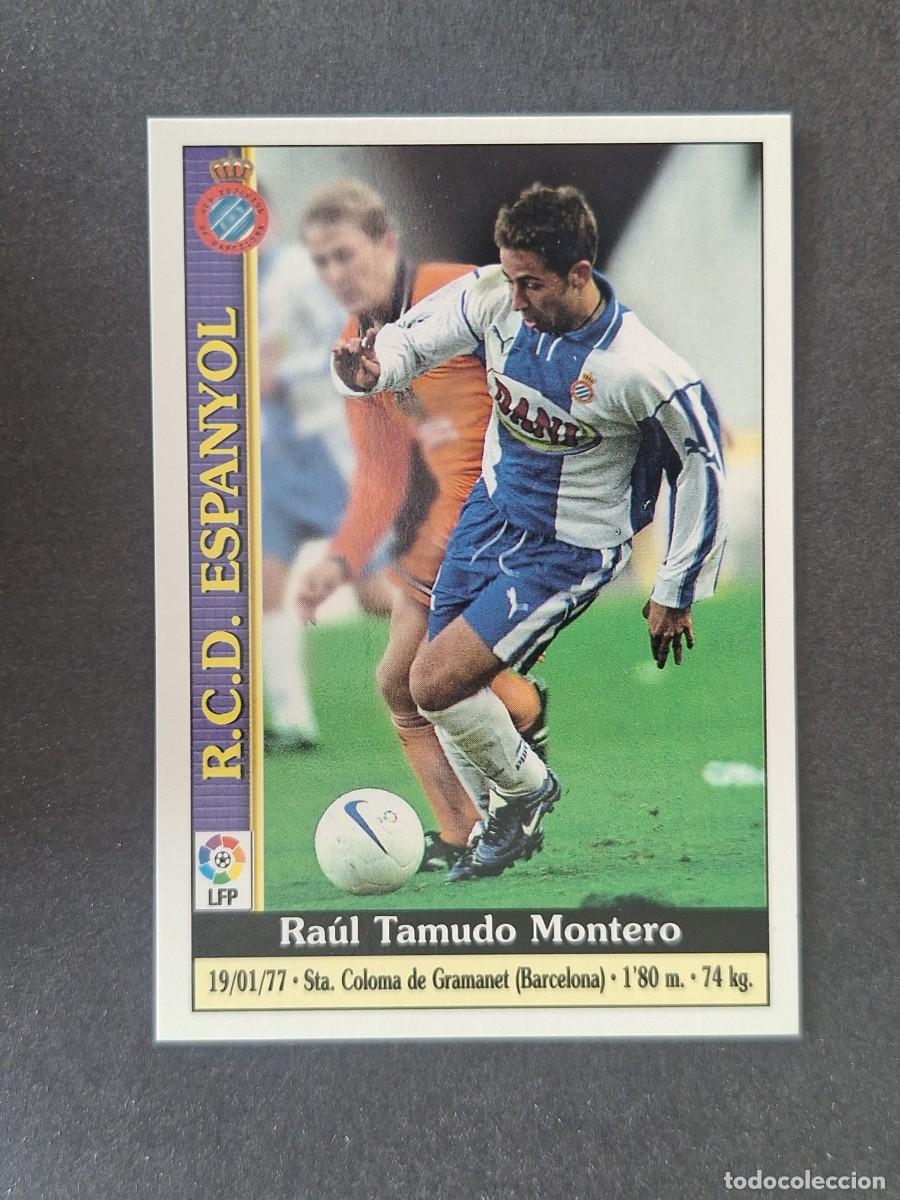 Cromos de f&uacute;tbol: L1 TAMUDO R. C. D. ESPA&Ntilde;OL 125 MUNDICROMO LAS FICHAS DE LA LIGA 2000 99 00