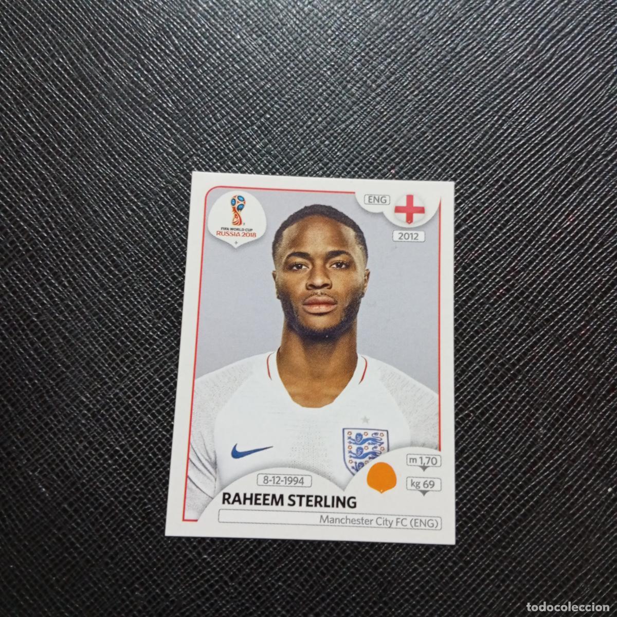 Cromos de f&uacute;tbol: 588 STERLING NGLATERRA PANINI MUNDIAL RUSIA 2018 CROMO FUTBOL 18 - SIN PEGAR - CJ2