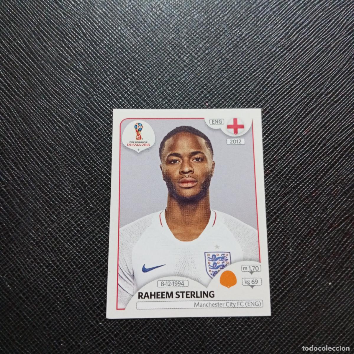 Cromos de f&uacute;tbol: 588 STERLING NGLATERRA PANINI MUNDIAL RUSIA 2018 CROMO FUTBOL 18 - SIN PEGAR - CJ2