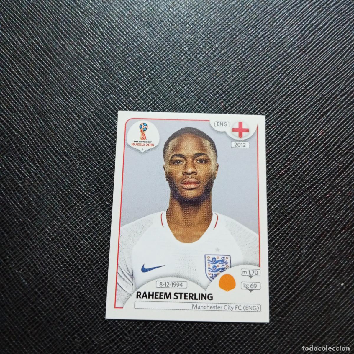 Cromos de f&uacute;tbol: 588 STERLING INGLATERRA PANINI MUNDIAL RUSIA 2018 CROMO FUTBOL 18 - SIN PEGAR - CJ2