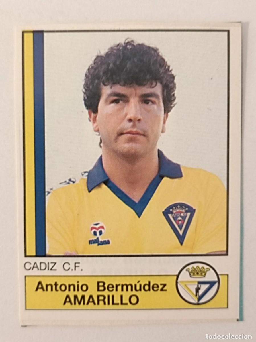 Cromos de f&uacute;tbol: #81 AMARILLO (CADIZ C.F.) FUTBOL 87 PANINI