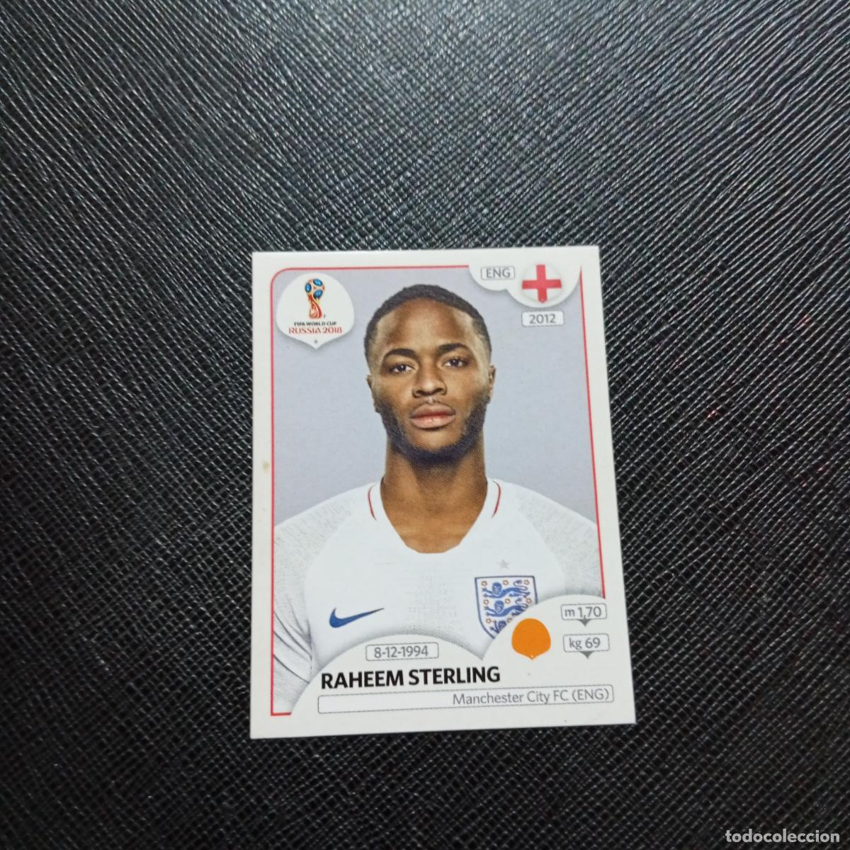 Cromos de f&uacute;tbol: 588 STERLING INGLATERRA PANINI MUNDIAL RUSIA 2018 CROMO FUTBOL 18 - SIN PEGAR - CJ2 .