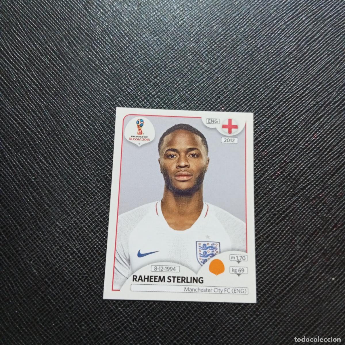 Cromos de Futebol: 588 STERLING INGLATERRA PANINI MUNDIAL RUSIA 2018 CROMO FUTBOL 18 - SIN PEGAR - CJ2 ..