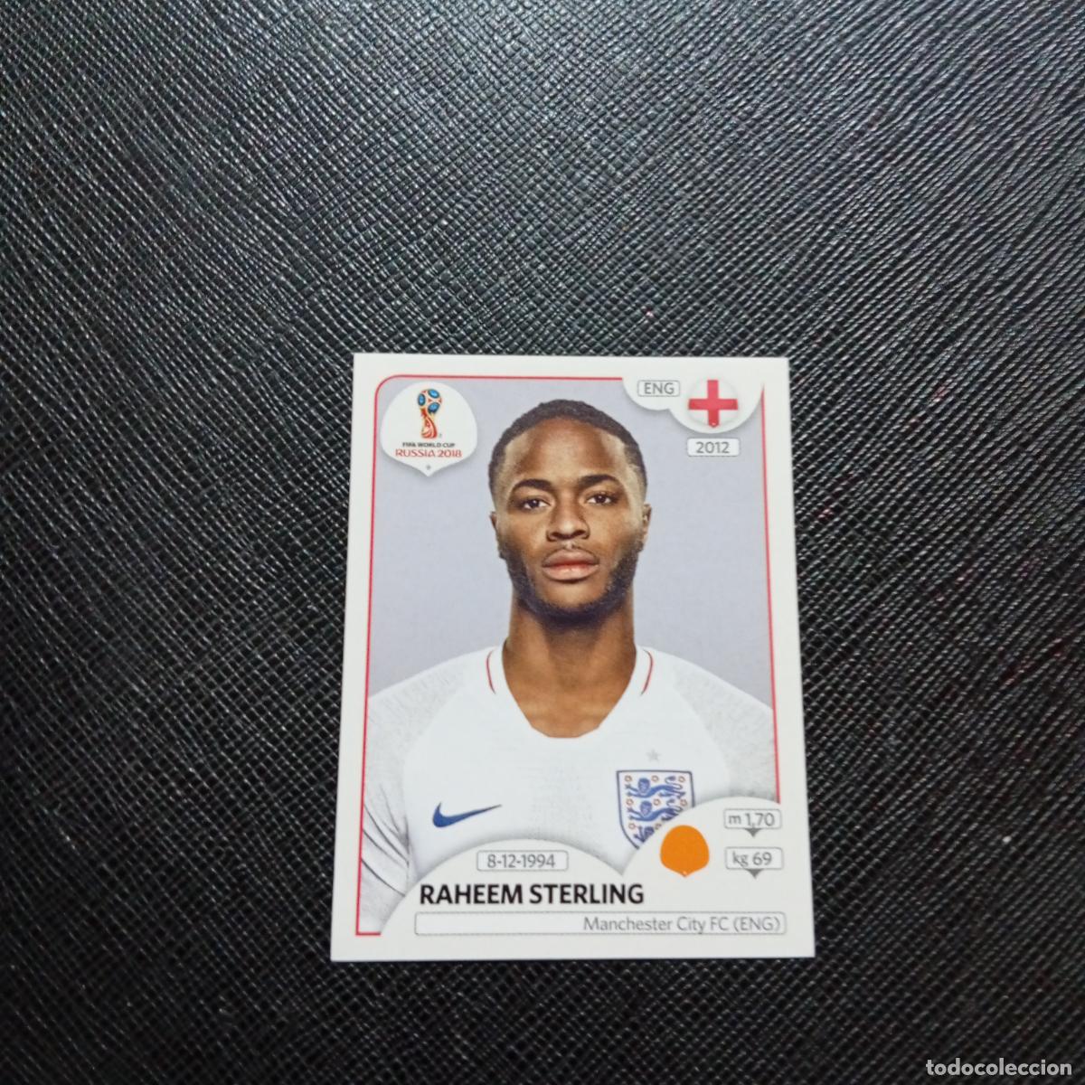 Cromos de Futebol: 588 STERLING INGLATERRA PANINI MUNDIAL RUSIA 2018 CROMO FUTBOL 18 - SIN PEGAR - CJ2 ...