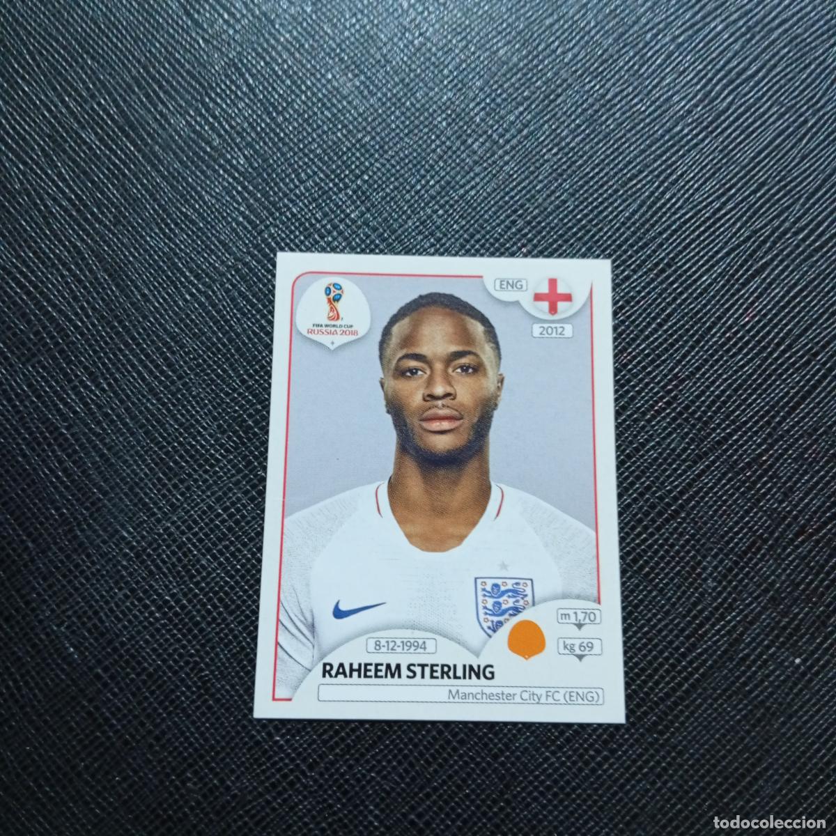 Cromos de Futebol: 588 STERLING INGLATERRA PANINI MUNDIAL RUSIA 2018 CROMO FUTBOL 18 - SIN PEGAR - CJ2 ...