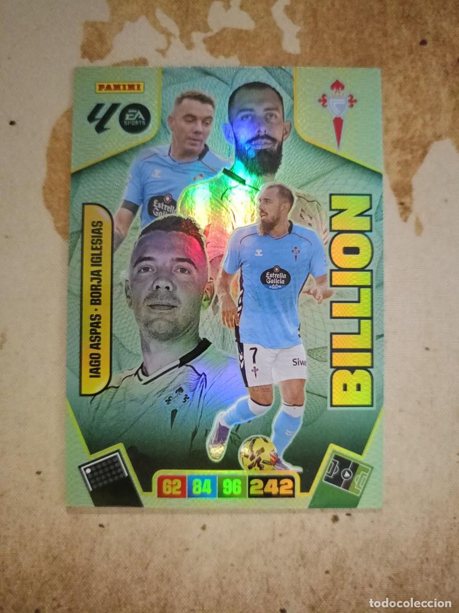Cromos de Futebol: Billion IAGO ASPAS - BORJA MAYORAL Adrenalyn 2025-26