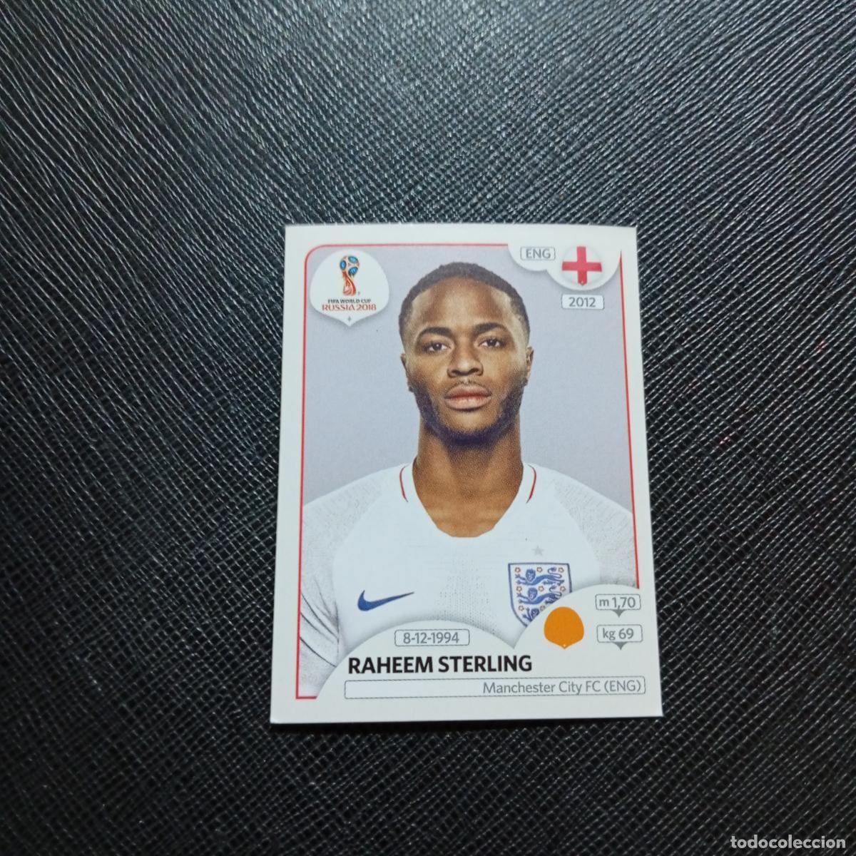 Cromos de Futebol: 588 STERLING INGLATERRA PANINI MUNDIAL RUSIA 2018 CROMO FUTBOL 18 - SIN PEGAR - CJ2 .....