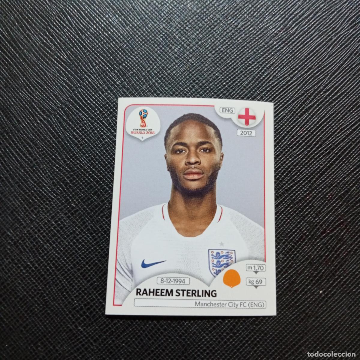Cromos de Futebol: 588 STERLING INGLATERRA PANINI MUNDIAL RUSIA 2018 CROMO FUTBOL 18 - SIN PEGAR - CJ2 ......
