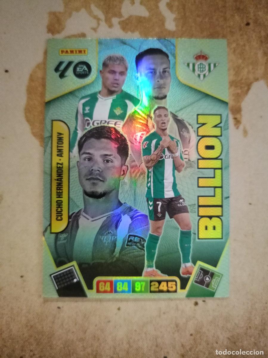 Cromos de Futebol: Billion CUCHO FERN&Aacute;NDEZ - ANTONY Adrenalyn 2025-26