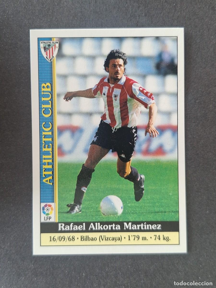 Cromos de Futebol: L1 ALKORTA ATHLETIC CLUB DE BILBAO 133 MUNDICROMO LAS FICHAS DE LA LIGA 2000 99 00