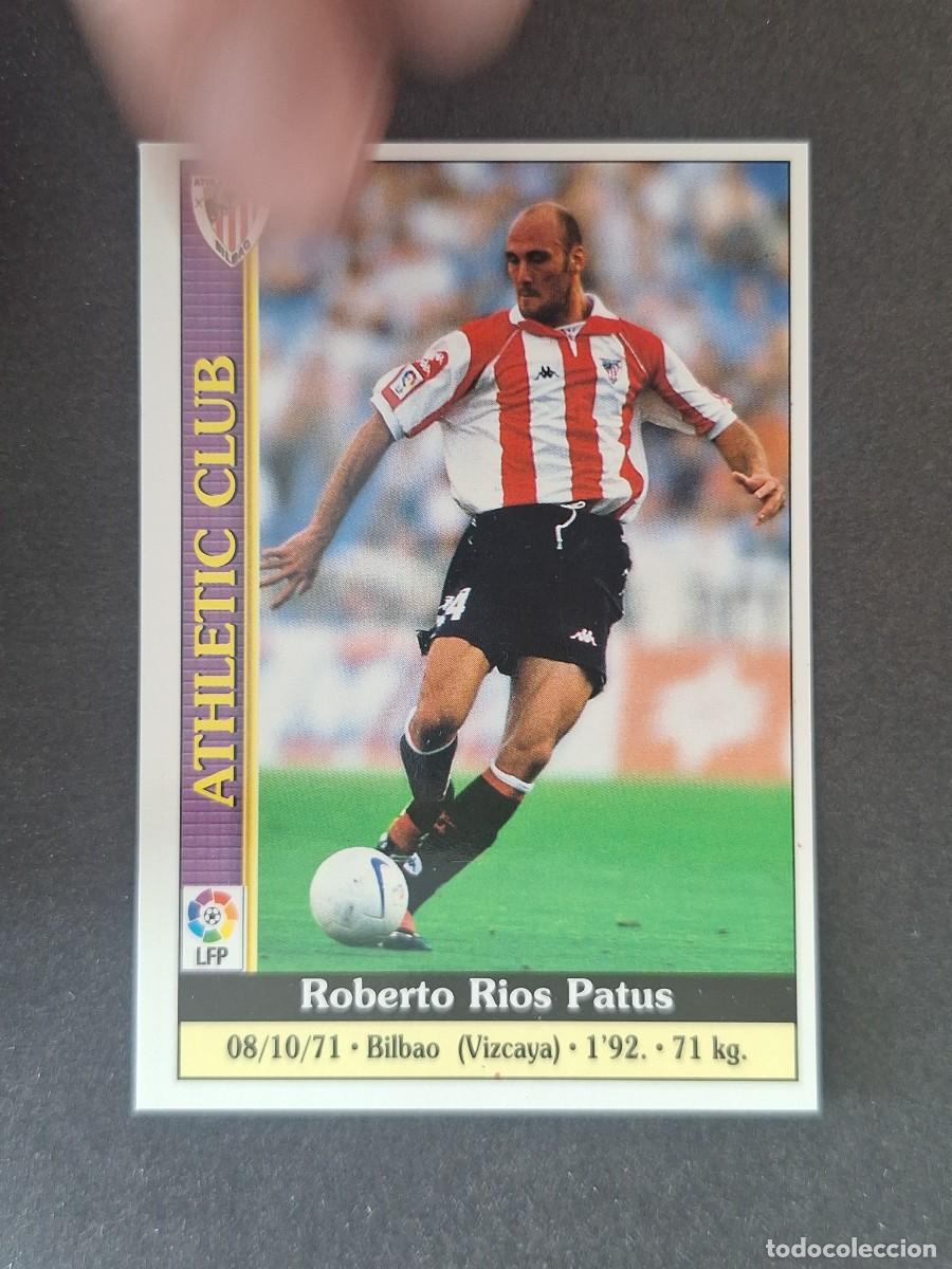 Cromos de Futebol: L1 ROBERTO RIOS ATHLETIC CLUB DE BILBAO 134 MUNDICROMO LAS FICHAS DE LA LIGA 2000 99 00