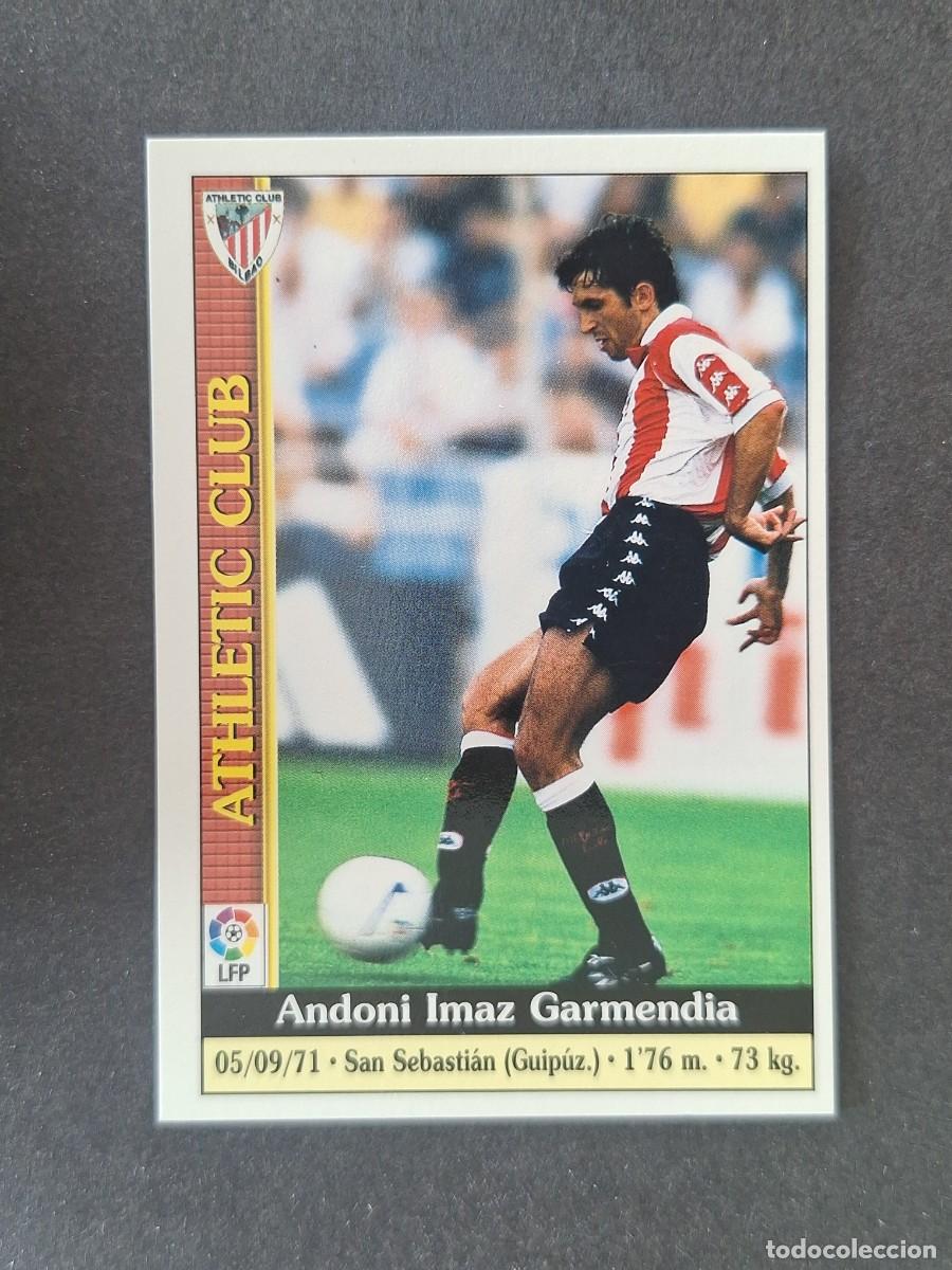 Cromos de f&uacute;tbol: L1 IMAZ ATHLETIC CLUB DE BILBAO 136 MUNDICROMO LAS FICHAS DE LA LIGA 2000 99 00