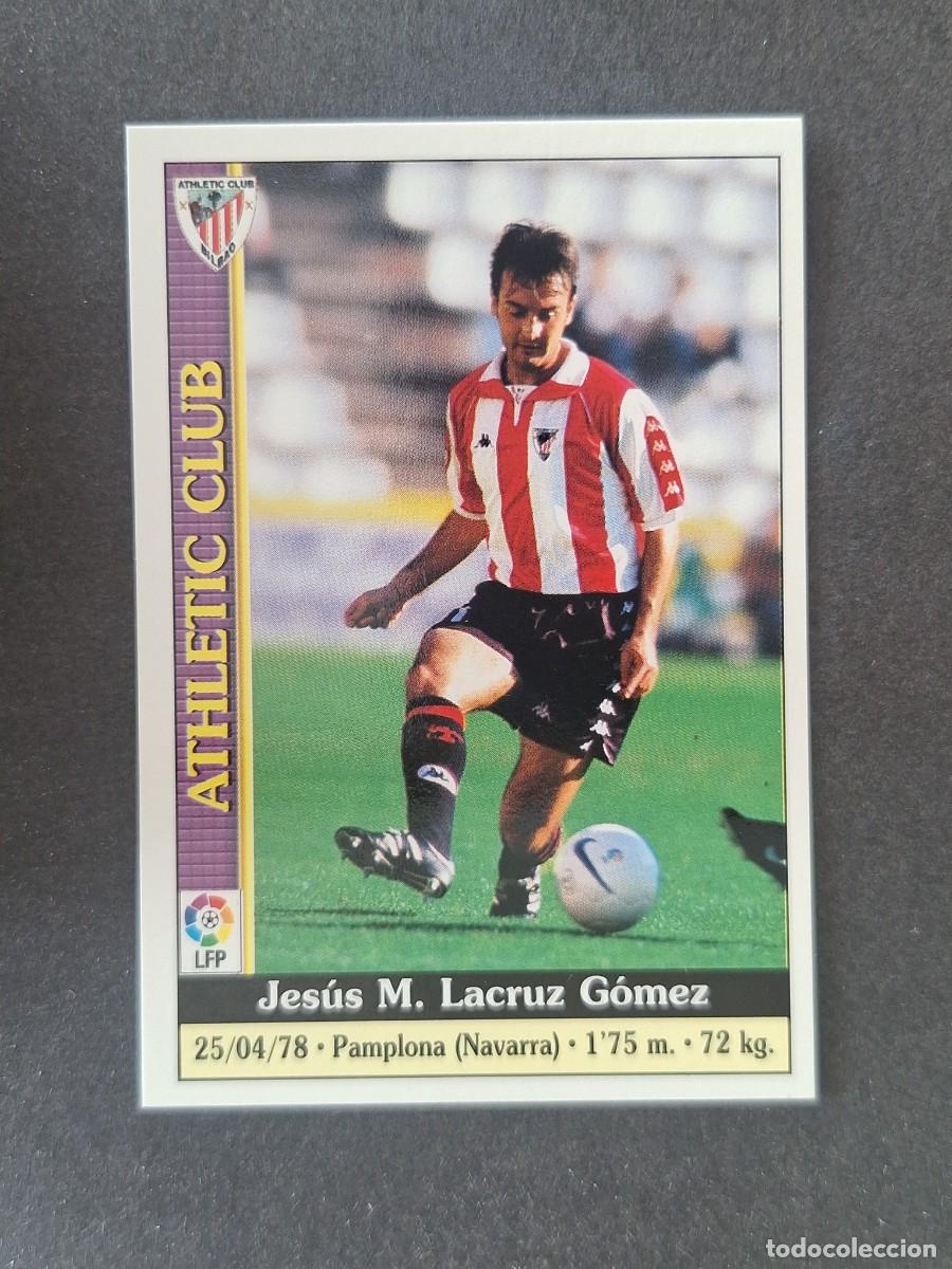 Cromos de f&uacute;tbol: L1 LACRUZ ATHLETIC CLUB DE BILBAO 138 MUNDICROMO LAS FICHAS DE LA LIGA 2000 99 00