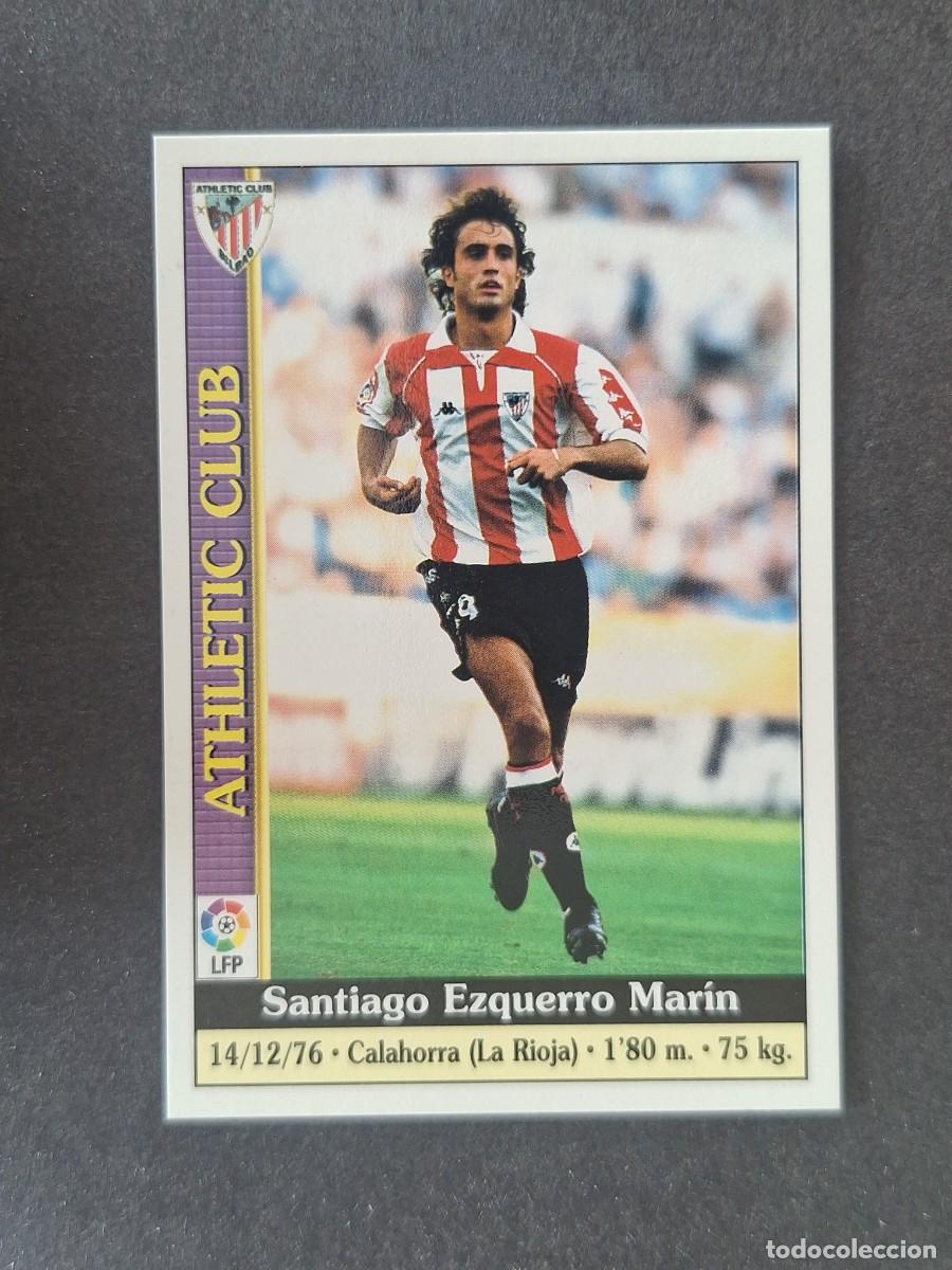 Cromos de f&uacute;tbol: L1 EZQUERRO ATHLETIC CLUB DE BILBAO 142 MUNDICROMO LAS FICHAS DE LA LIGA 2000 99 00