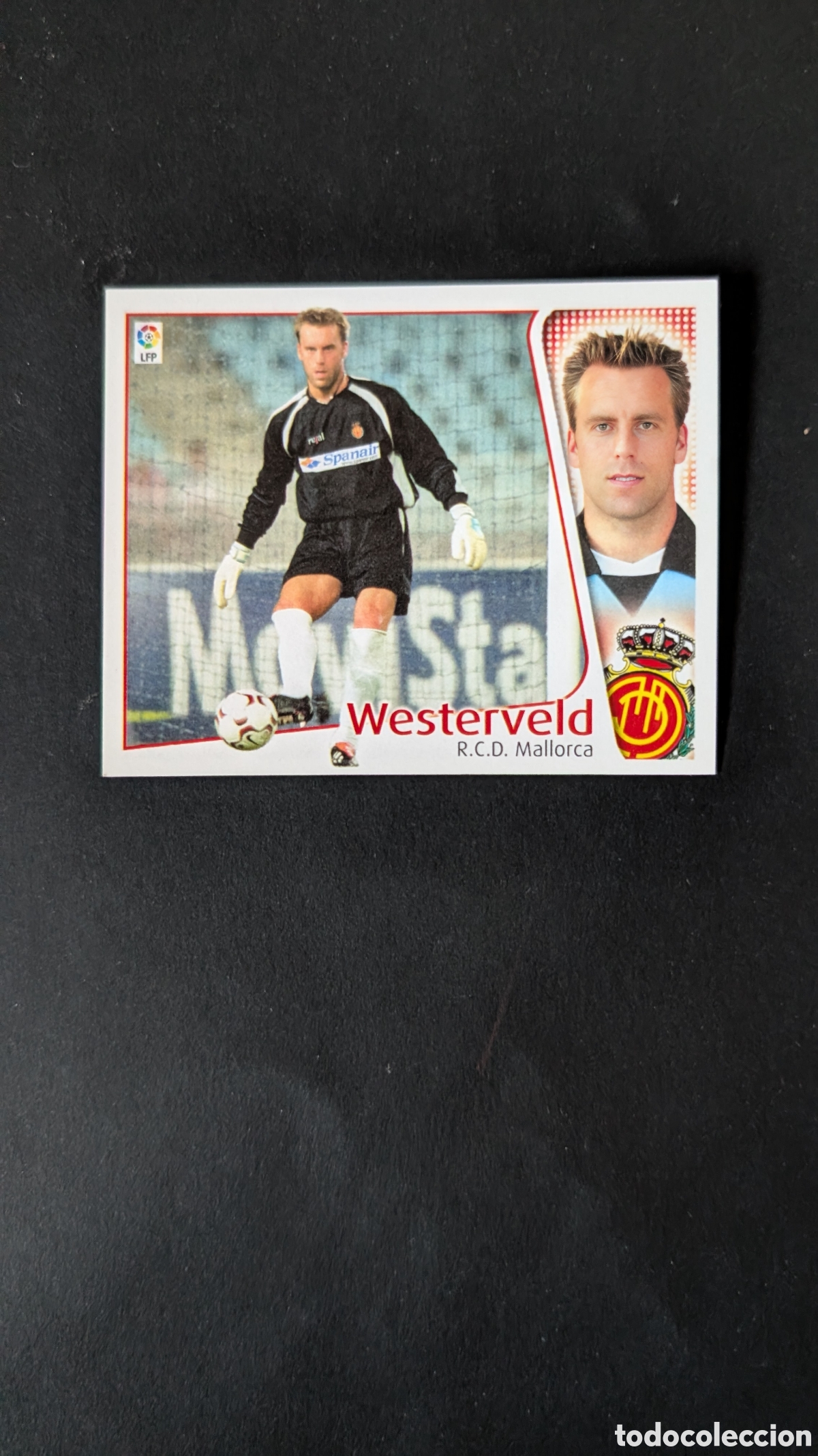 Cromos de Futebol: L1 WESTERVELD MALLORCA FICHAJE 48 LIGA ESTE 2004/05 04 05 NUNCA PEGADO SIN PEGAR