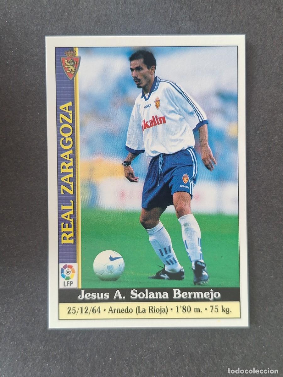 Cartes &agrave; collectionner de Football: L1 SOLANA REAL ZARAGOZA 149 MUNDICROMO LAS FICHAS DE LA LIGA 2000 99 00