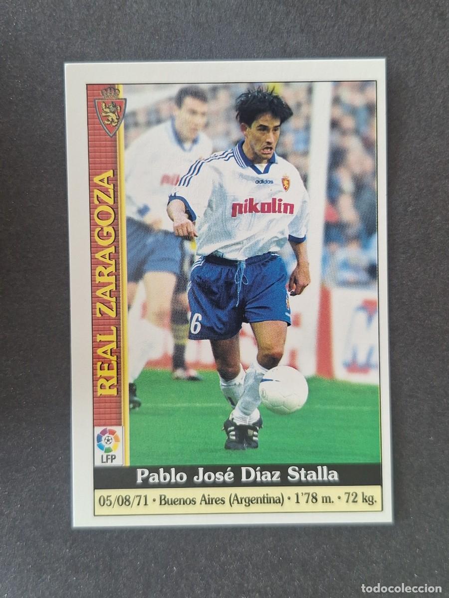 Cartes &agrave; collectionner de Football: L1 PABLO REAL ZARAGOZA 150 MUNDICROMO LAS FICHAS DE LA LIGA 2000 99 00