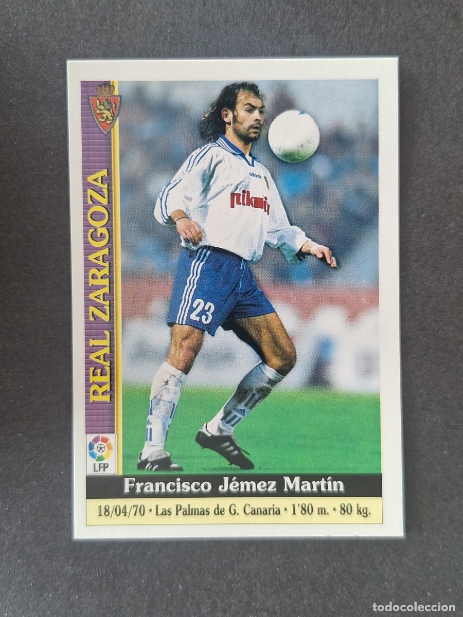 Figurine di Calcio: L1 PACO REAL ZARAGOZA 152 MUNDICROMO LAS FICHAS DE LA LIGA 2000 99 00