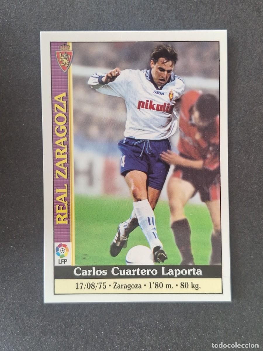 Fu&szlig;ball-Sticker: L1 CUARTERO REAL ZARAGOZA 157 MUNDICROMO LAS FICHAS DE LA LIGA 2000 99 00