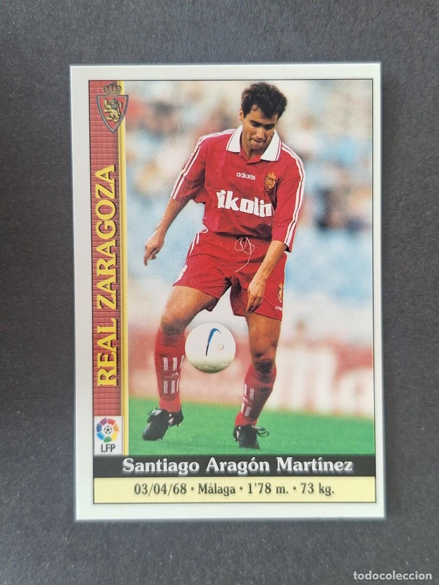 Football Stickers: L1 ARAGON REAL ZARAGOZA 158 MUNDICROMO LAS FICHAS DE LA LIGA 2000 99 00