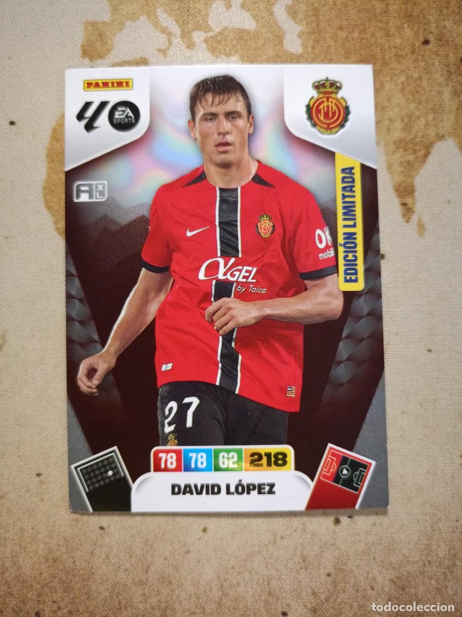 Football Stickers: Edici&oacute;n Limitada DAVID L&Oacute;PEZ Adrenalyn 2025-26