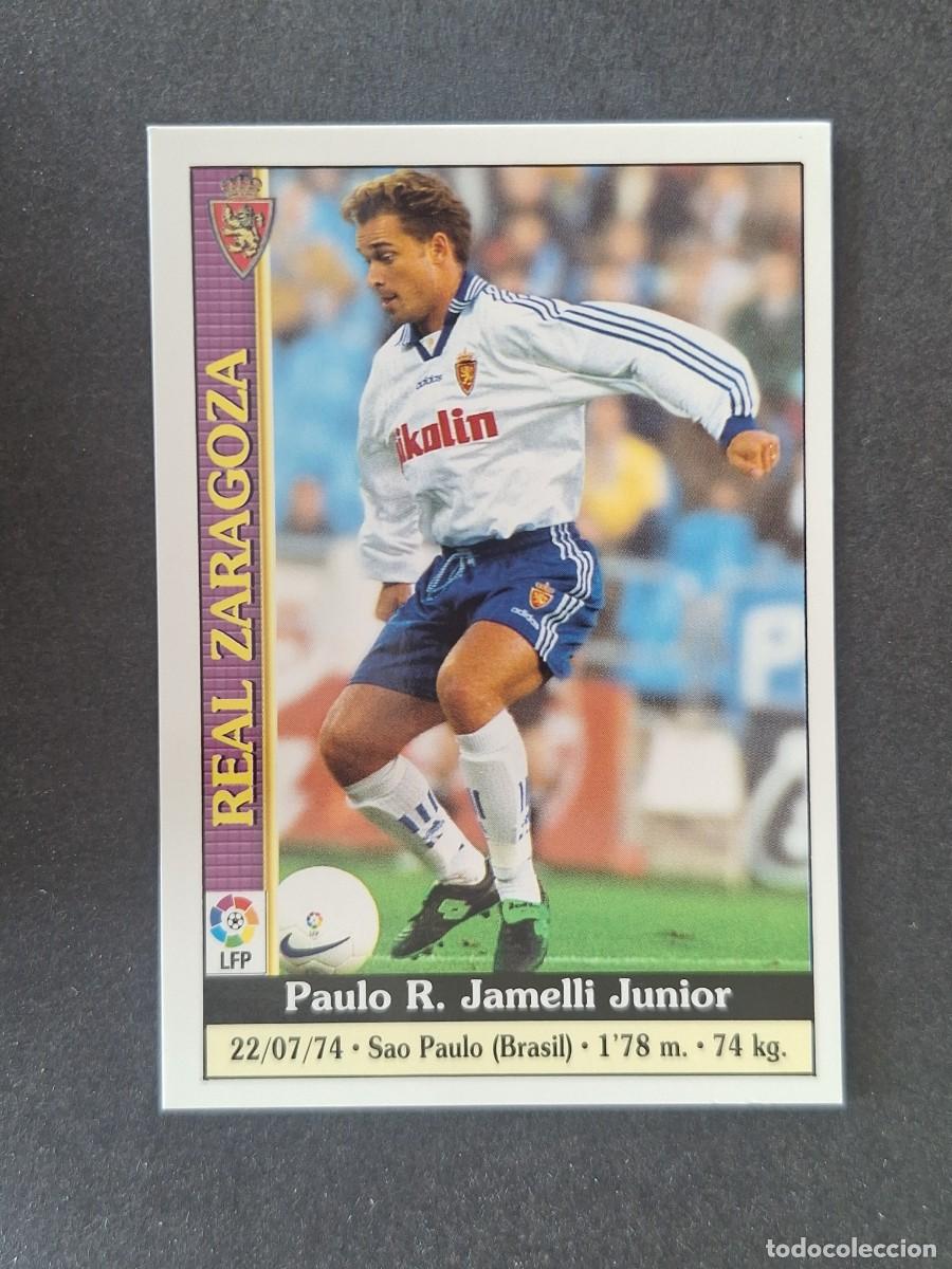 Fu&szlig;ball-Sticker: L1 JAMELLI REAL ZARAGOZA 160 MUNDICROMO LAS FICHAS DE LA LIGA 2000 99 00