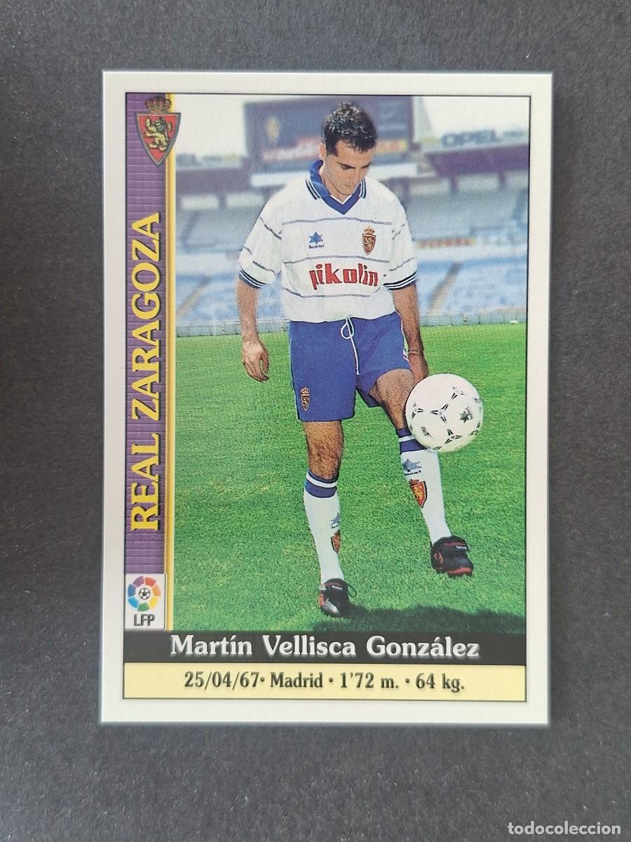 Fu&szlig;ball-Sticker: L1 VELLISCA REAL ZARAGOZA 161 MUNDICROMO LAS FICHAS DE LA LIGA 2000 99 00