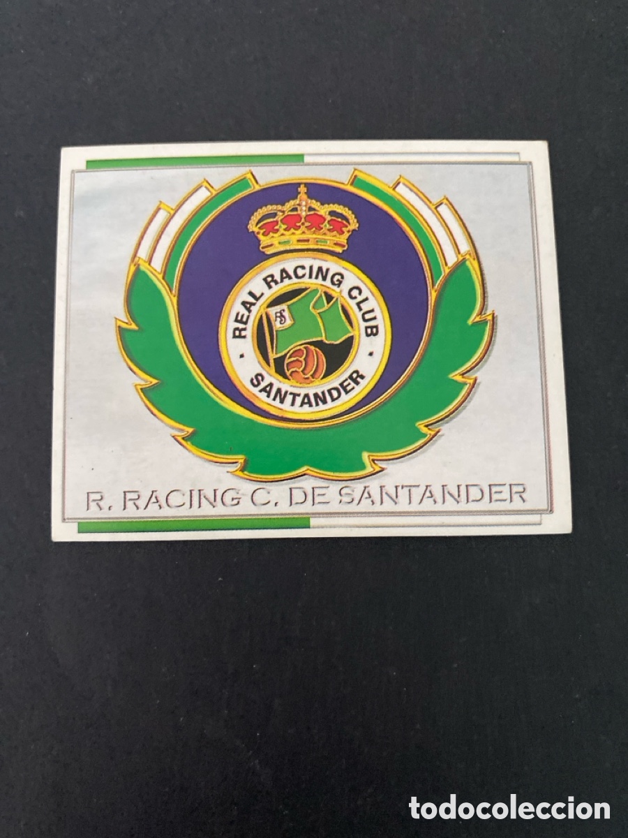 Fu&szlig;ball-Sticker: Cromo liga 96/97 Racing de Santander nunca pegado