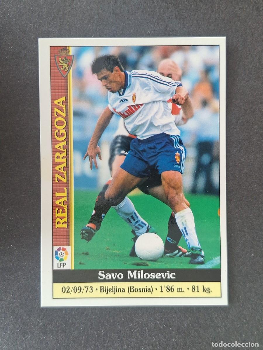 Fu&szlig;ball-Sticker: L1 MILOSEVIC REAL ZARAGOZA 162 MUNDICROMO LAS FICHAS DE LA LIGA 2000 99 00