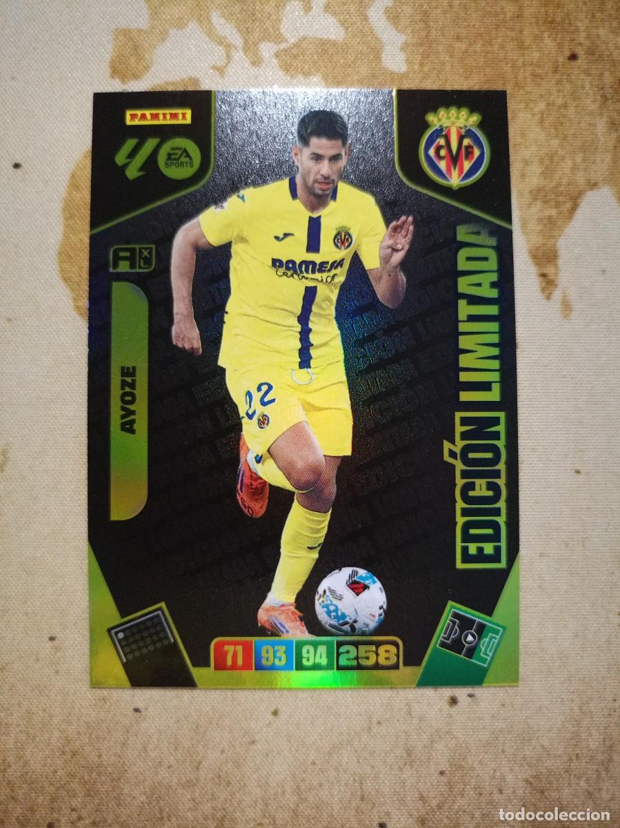 Fu&szlig;ball-Sticker: Edici&oacute;n Limitada AYOZE Adrenalyn 2025-26