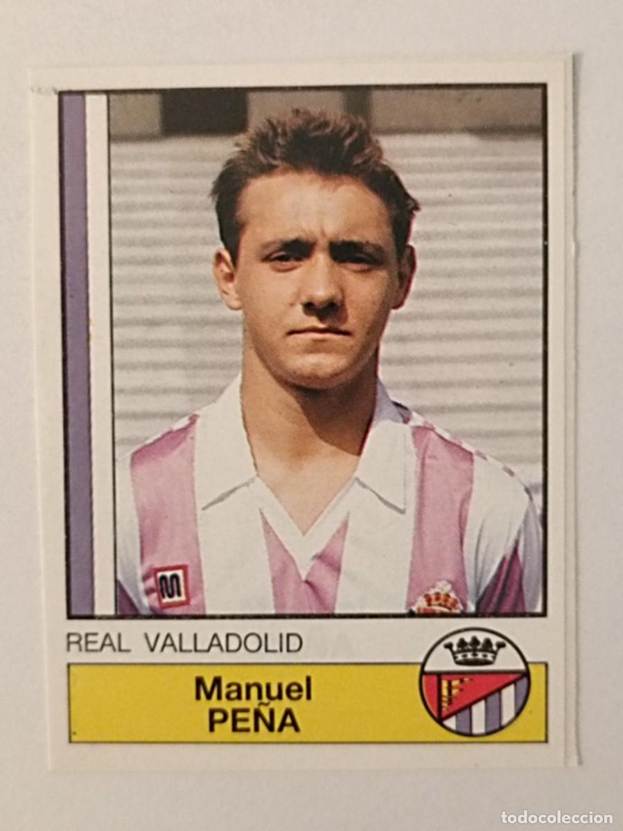 Cromos de f&uacute;tbol: #319 PE&Ntilde;A (REAL VALLADOLID) FUTBOL 87 PANINI