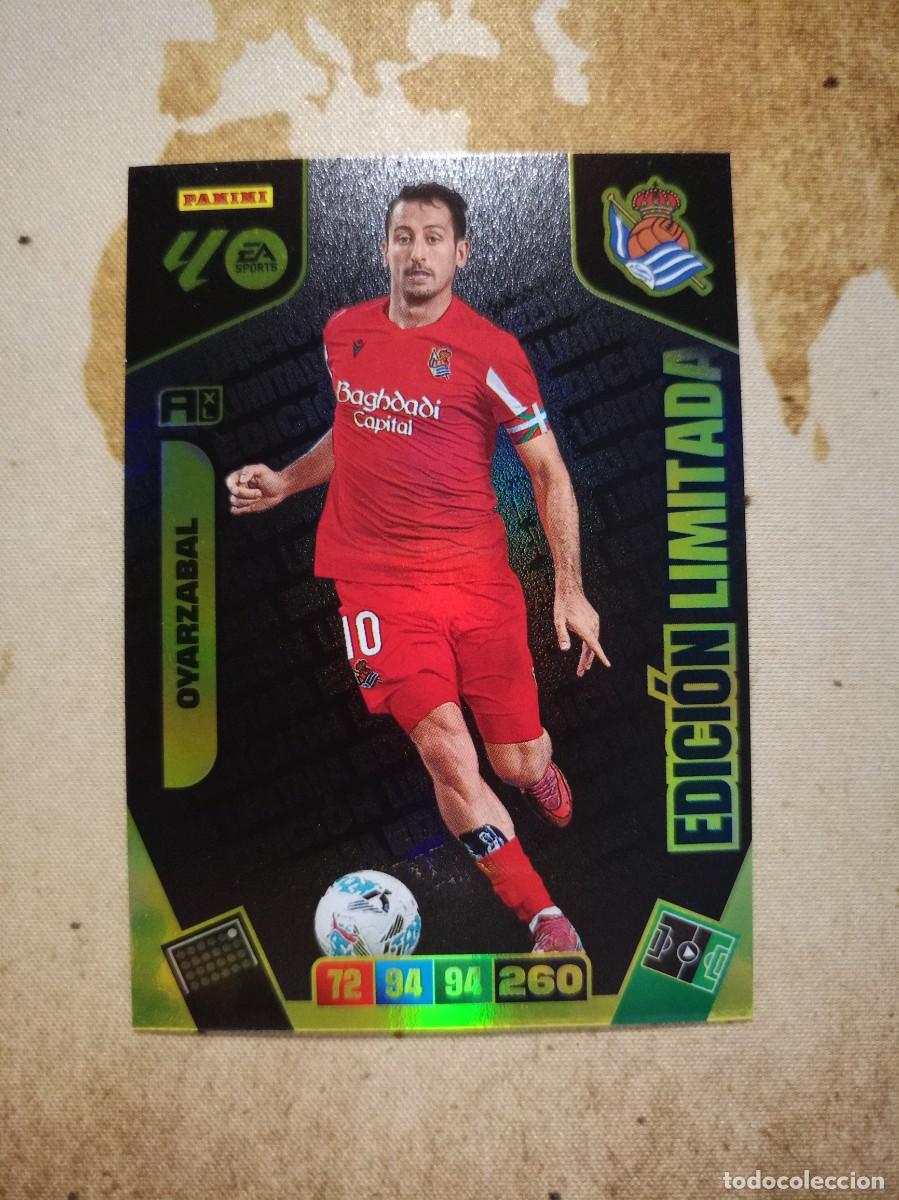 Cromos de f&uacute;tbol: Edici&oacute;n Limitada OYARZABAL Adrenalyn 2025-26