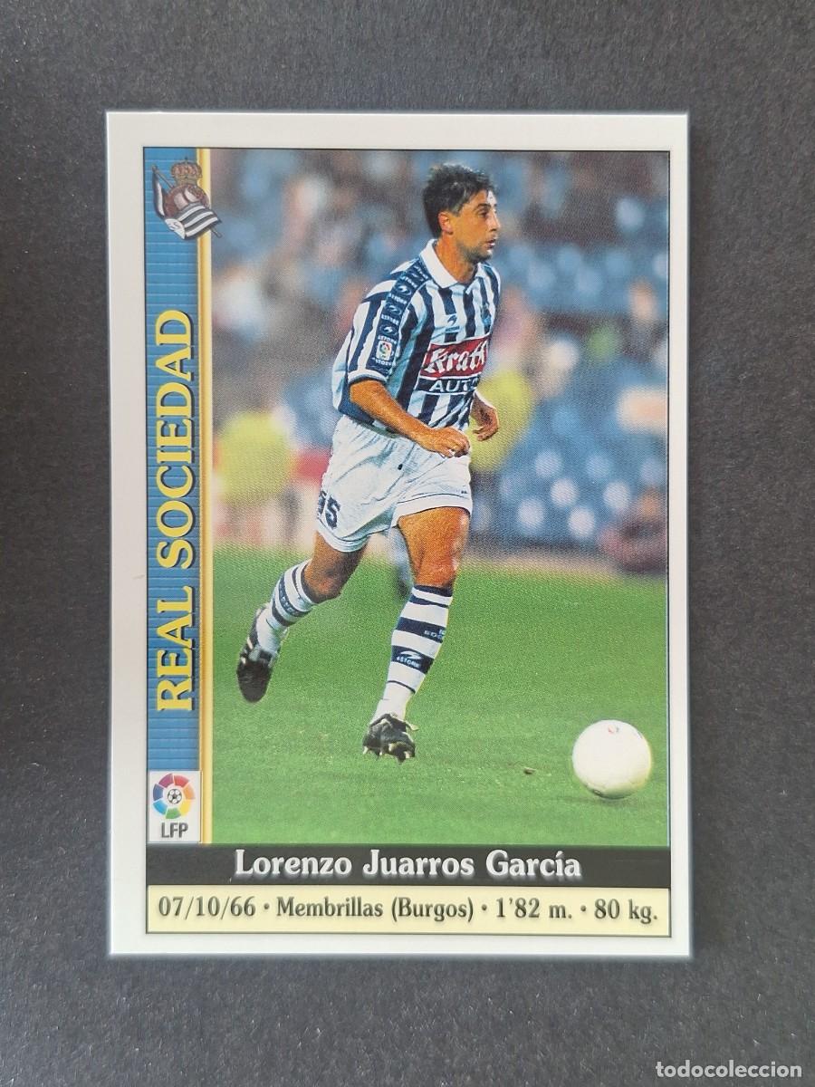 Cromos de f&uacute;tbol: L1 LOREN REAL SOCIEDAD 169 MUNDICROMO LAS FICHAS DE LA LIGA 2000 99 00