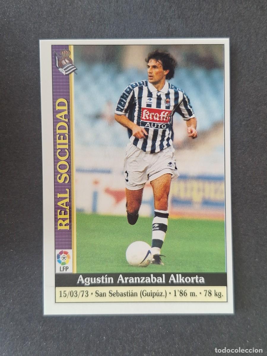 Cromos de f&uacute;tbol: L1 ARANZABAL REAL SOCIEDAD 171 MUNDICROMO LAS FICHAS DE LA LIGA 2000 99 00