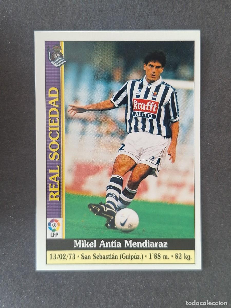 Cromos de f&uacute;tbol: L1 ANTIA REAL SOCIEDAD 174 MUNDICROMO LAS FICHAS DE LA LIGA 2000 99 00