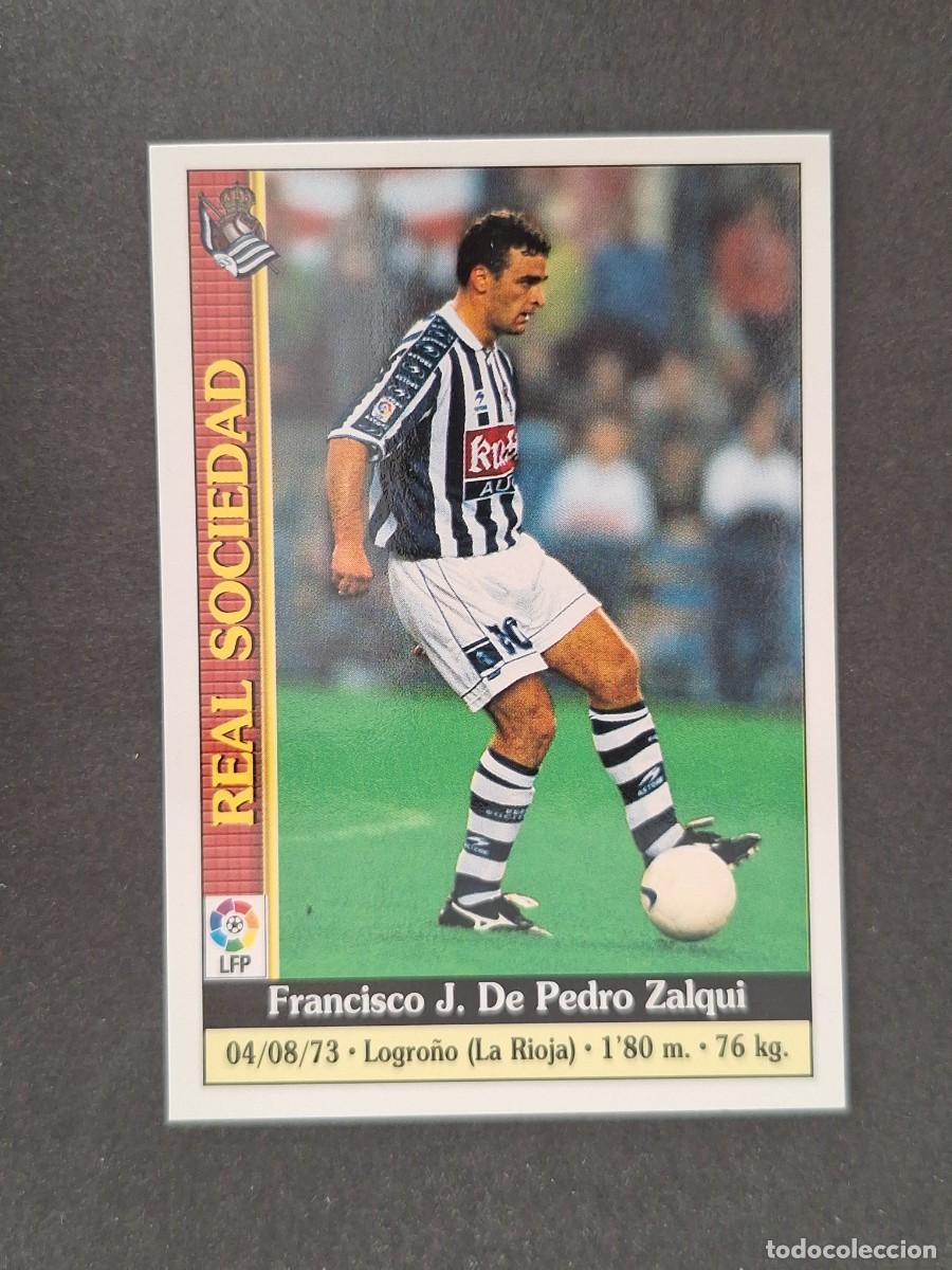 Cromos de Futebol: L1 DE PEDRO REAL SOCIEDAD 176 MUNDICROMO LAS FICHAS DE LA LIGA 2000 99 00