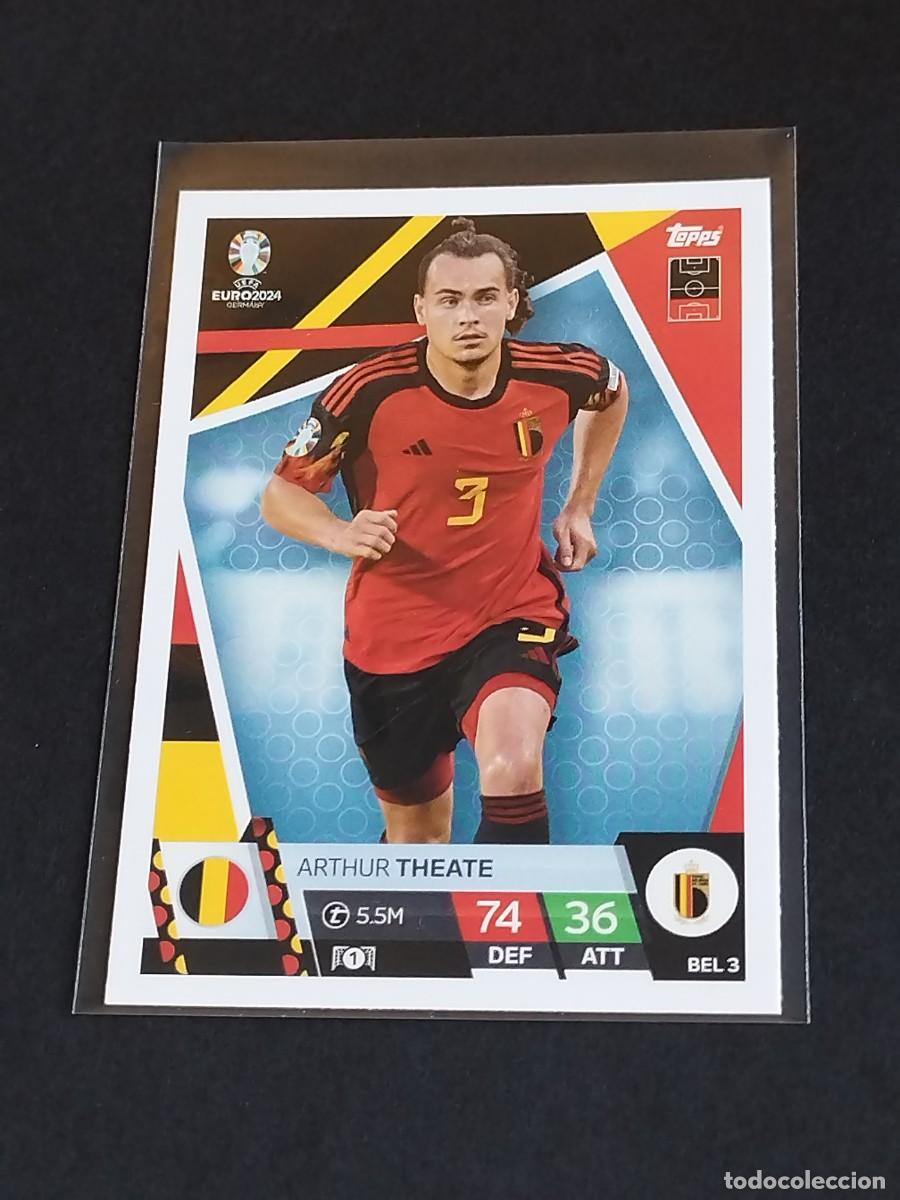 Cromos de Futebol: THEATE #BEL 3 B&Eacute;LGICA - TOPPS EUROCOPA 2024 MATCH ATTAX BELGIUM - UEFA EURO GERMANY 24 BEL3