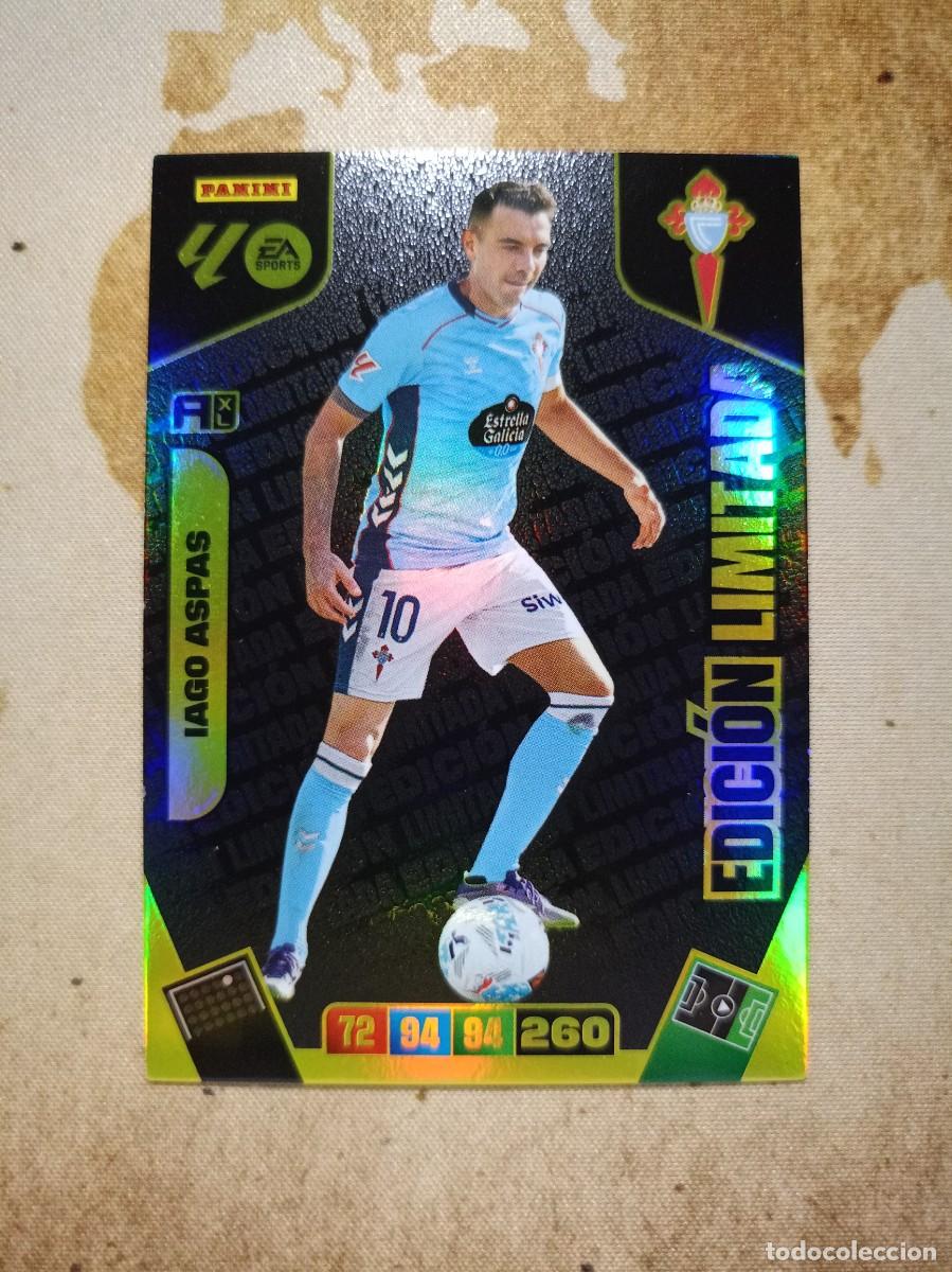 Cromos de Futebol: Edici&oacute;n Limitada IAGO ASPAS Adrenalyn 2025-26