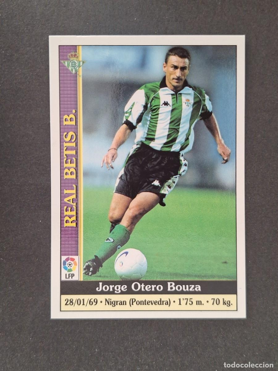 Cromos de f&uacute;tbol: L1 OTERO REAL BETIS BALOMPIE 185 MUNDICROMO LAS FICHAS DE LA LIGA 2000 99 00