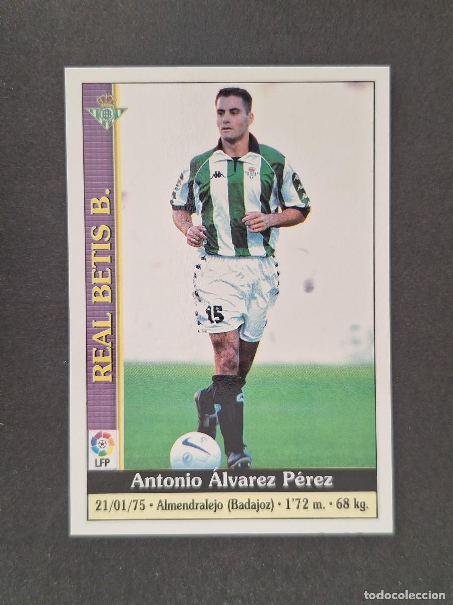 Cromos de f&uacute;tbol: L1 ITO REAL BETIS BALOMPIE 192 MUNDICROMO LAS FICHAS DE LA LIGA 2000 99 00