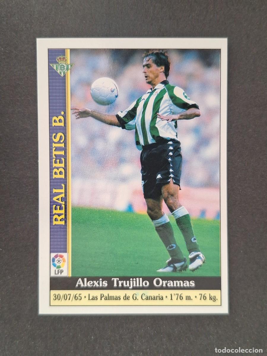 Cromos de f&uacute;tbol: L1 ALEXIS REAL BETIS BALOMPIE 193 MUNDICROMO LAS FICHAS DE LA LIGA 2000 99 00