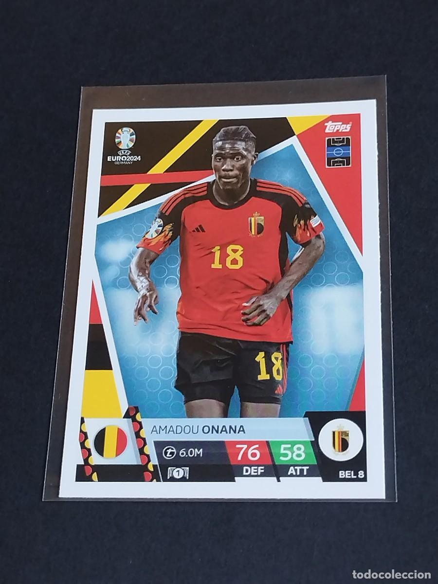 Cromos de f&uacute;tbol: ONANA #BEL 8 B&Eacute;LGICA - TOPPS EUROCOPA 2024 MATCH ATTAX BELGIUM - UEFA EURO GERMANY 24 BEL8