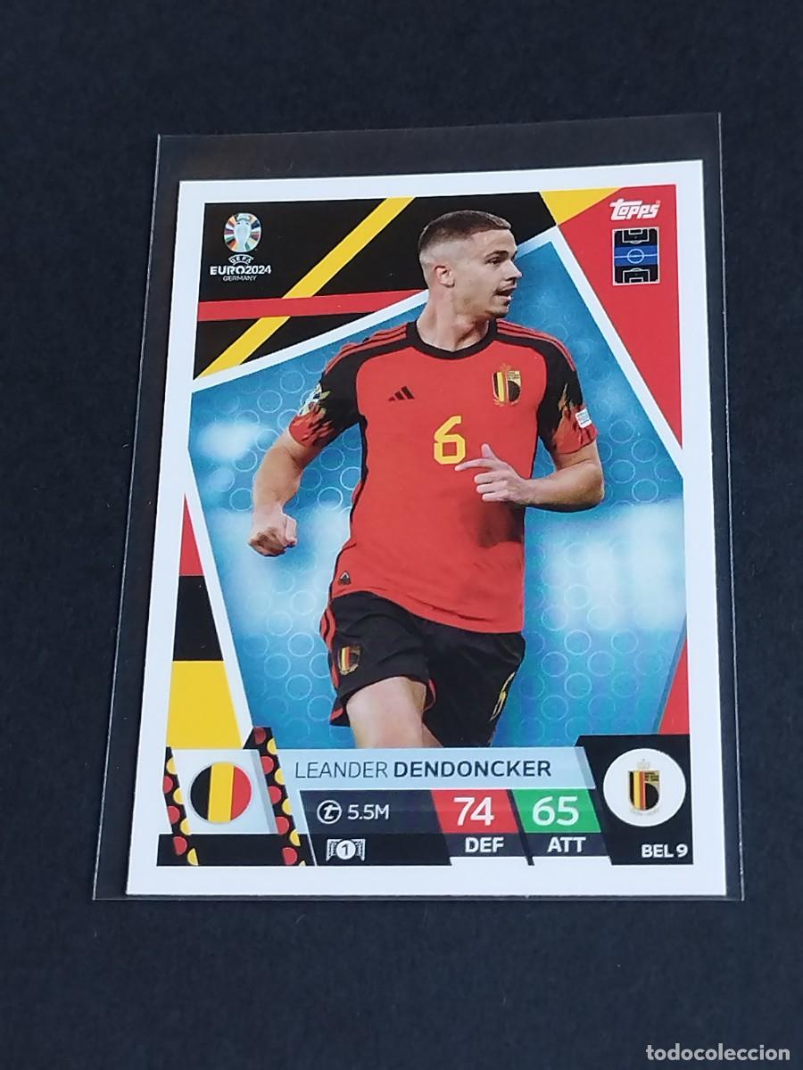 Cromos de f&uacute;tbol: DENDONCKER #BEL 9 B&Eacute;LGICA - TOPPS EUROCOPA 2024 MATCH ATTAX BELGIUM - UEFA EURO GERMANY 24 BEL9