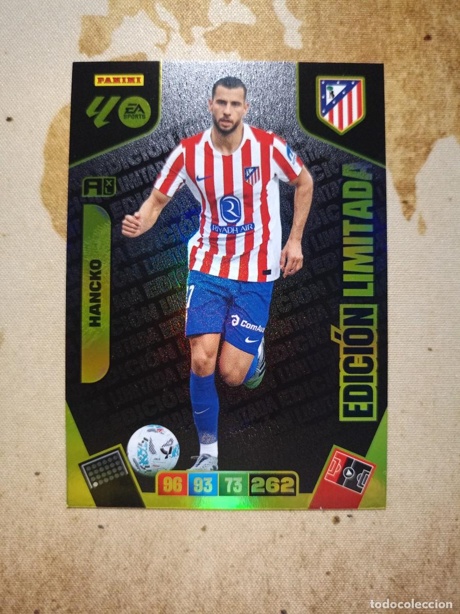 Cromos de f&uacute;tbol: Edici&oacute;n Limitada HANCKO Adrenalyn 2025-26